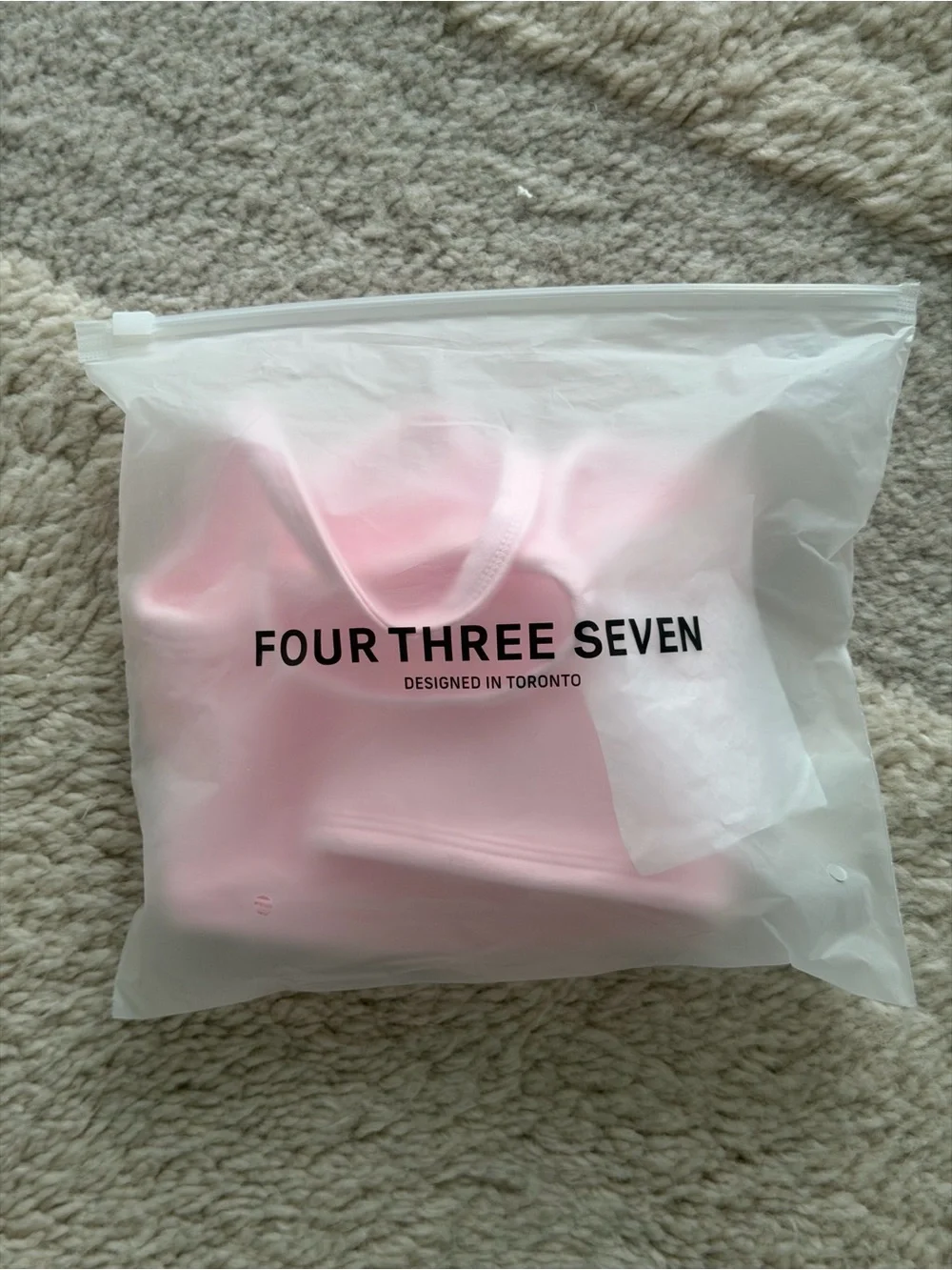 437 THE MICRO BRA POWDER PINK - Picture 4 of 4